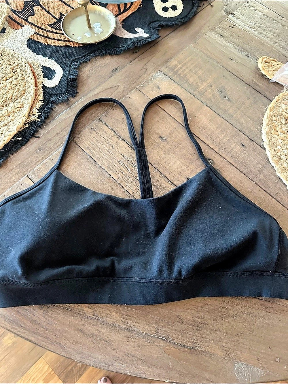 Lululemon Black Sports Bra size 12